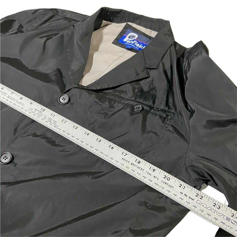Penfield Men’s Black Light Windbreaker Soft Shell Jacket Size XL Preowned - Picture 5 of 10